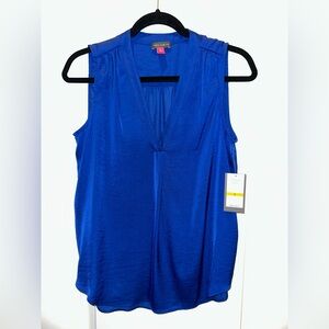 NWT Women’s Blue Vince Camuto Sleeveless Top Small
